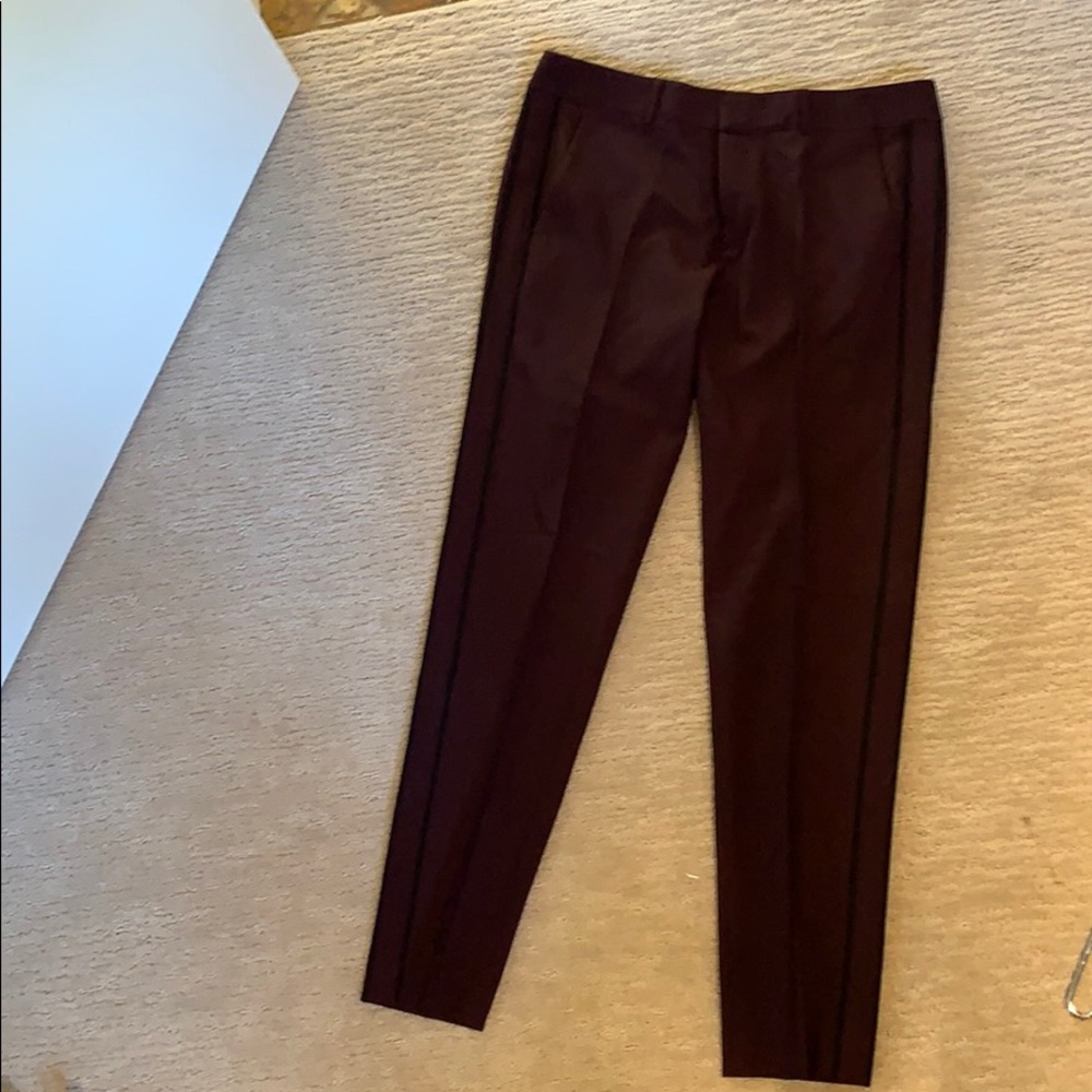 Burgundy Dress Pants